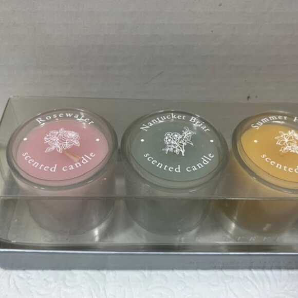 Crabtree & Evelyn Five (5) Fragranced Votives in Glass Candles 1.35"x1.75" NEW - Picture 10 of 14